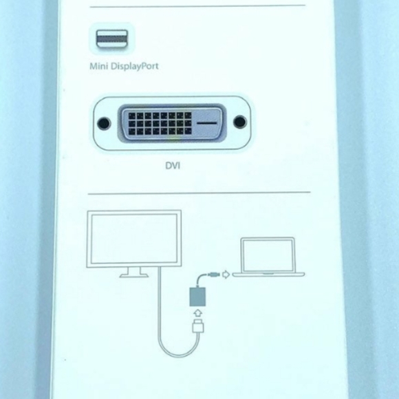 Apple Mini Display Port to DVI Adapter #A1305 - Picture 4 of 9